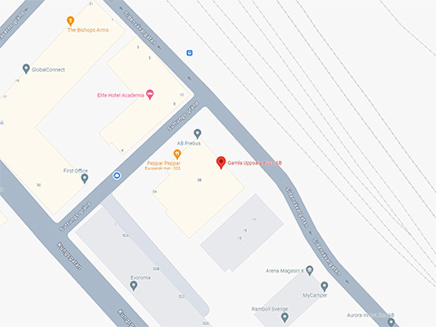 GUB Huvudkontor Google Maps